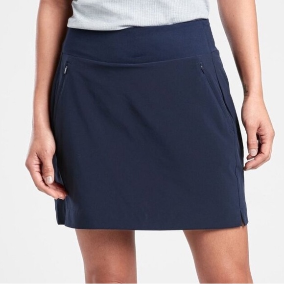 Athleta Navy Blue SoHo Jupe Athletic Skort - Picture 2 of 12
